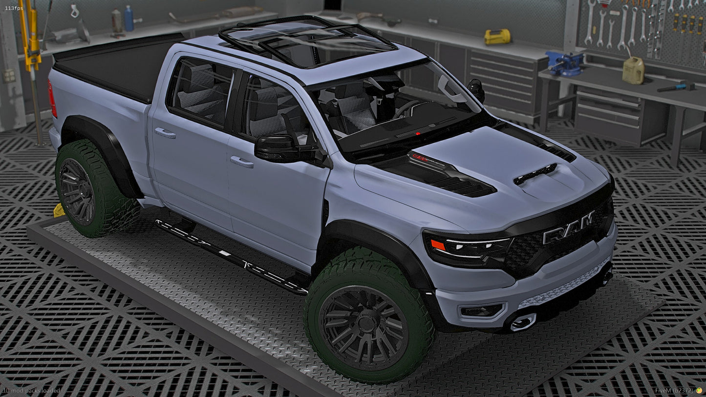 2021 Ram TRX Widebody Offroad Custom on Fuel Offroad Tires