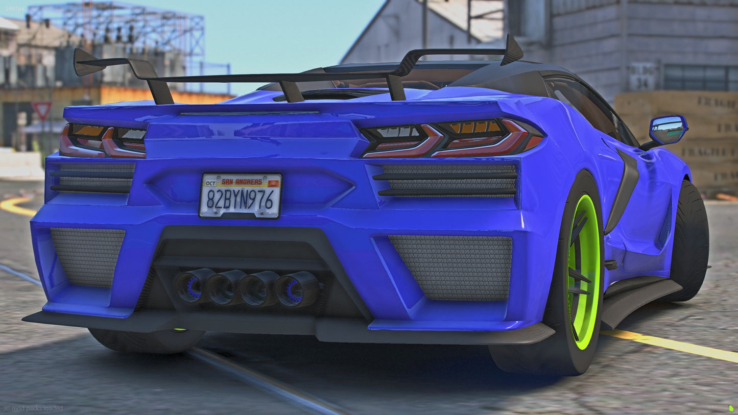 2025 Chevy Corvette C8 Z06 Custom