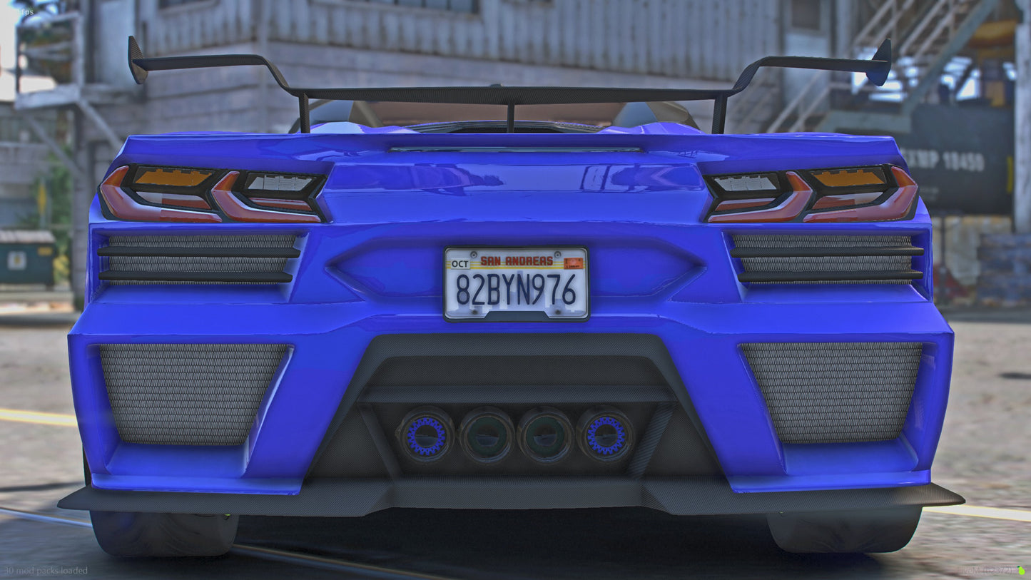 2025 Chevy Corvette C8 Z06 Custom