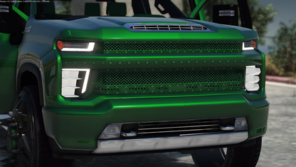2020 Chevy Silverado 3500 Dually High Country on 30" Forgis